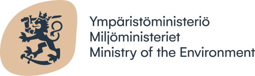 Ympäristöministeriö logo
